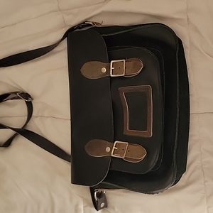 Leather crossbody